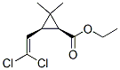 ethyl cis-2-(2,2-dichlorovinyl)-3,3-dimethylcyclopropanecarboxylate 结构式