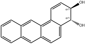BENZ(A)ANTHRACENE-3,4-DIHYDRODIOL 结构式