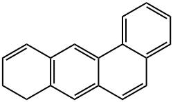 Benz(a)anthracene, 8,9-dihydro- 结构式