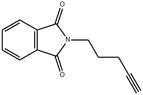N-(4-戊炔基)酞酰亚胺 结构式