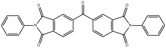 5,5'-Carbonylbis[2-phenyl-1H-isoindole-1,3(2H)-dione] 结构式