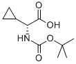 (R)-2-((tert-Butoxycarbonyl)amino)-2-cyclopropylacetic acid