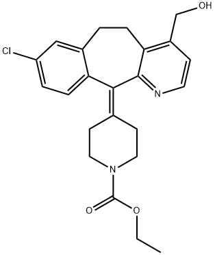 4-羟甲基氯雷他定 结构式