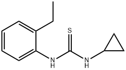 Thiourea, N-cyclopropyl-N-(2-ethylphenyl)- (9CI) 结构式