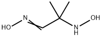 2-(HYDROXYAMINO)-2-METHYLPROPANAL OXIME 结构式