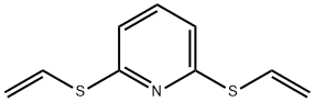 Pyridine, 2,6-bis(ethenylthio)- (9CI) 结构式