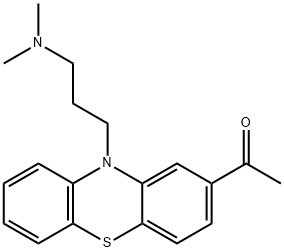 乙酰丙嗪 结构式