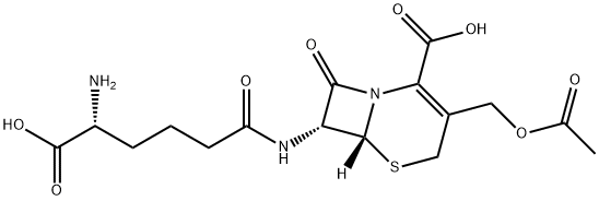 头孢菌素C(7-ACA) 结构式
