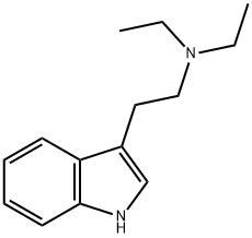 N,N-二乙基色胺 结构式
