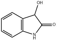 3-羟基-2,3-二氢-1H-吲哚-2-酮 结构式