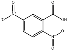 2,5-二硝基苯甲酸 结构式