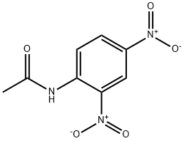 N-(2,4-二硝基苯基)乙酰胺 结构式