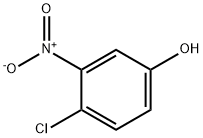 4-氯-3-硝基苯酚 结构式