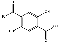 2,5-二羟基对苯二甲酸 结构式