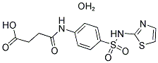 琥珀酰磺胺噻唑单水合物 结构式