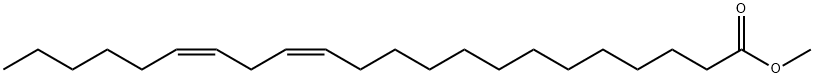 顺-13.16-二十二碳二烯酸甲酯 结构式