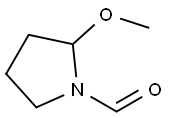 1-甲酰基-2-甲氧基吡咯烷 结构式