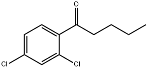 2',4'-二氯苯戊酮 结构式