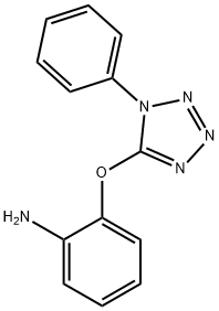 2-[(1-phenyl-1H-tetrazol-5-yl)oxy]aniline 结构式