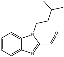 1-异戊基-1H-苯并[D]咪唑-2-甲醛 结构式