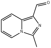 3-甲基咪唑并[1,5-A]吡啶-1-甲醛 结构式