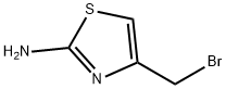 4-溴甲基噻唑-2-氨基溴酸盐 结构式