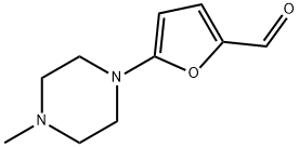 5-(4-甲基哌嗪-1-基)呋喃-2-甲醛 结构式