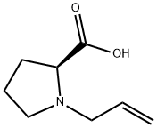 L-Proline, 1-(2-propenyl)- (9CI) 结构式