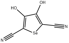 2,5-Selenophenedicarbonitrile, 3,4-dihydroxy- (9CI) 结构式