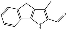 Indeno[1,2-b]pyrrole-2-carboxaldehyde, 1,4-dihydro-3-methyl- (9CI) 结构式