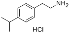 4-异丙基苯乙胺 盐酸盐 结构式