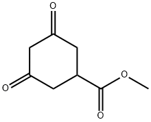3,5-二氧环己烷-1-羧酸甲酯 结构式