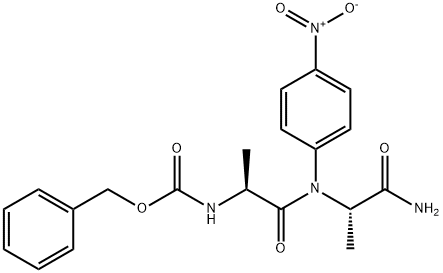 Z-ALA-ALA-PNA 结构式