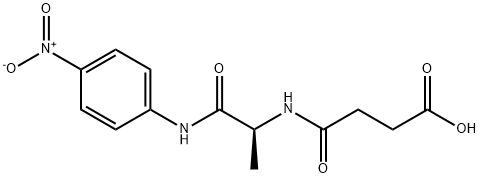 succinyl-alanine-4-nitroanilide 结构式