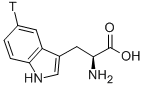L-TRYPTOPHAN, [5-3H]- 结构式