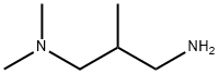 (3-氨基-2-甲基丙基)二甲基胺 结构式