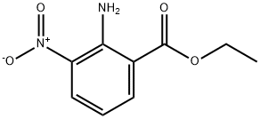 2-氨基-3-硝基苯甲酸乙酯 结构式