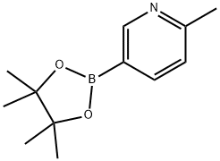 2-甲基吡啶-5-硼酸频那醇酯 结构式