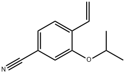 Benzonitrile, 4-ethenyl-3-(1-methylethoxy)- (9CI) 结构式