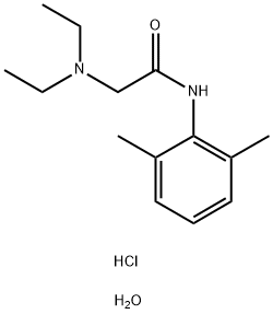 盐酸利多卡因 结构式