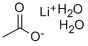二水乙酸锂 结构式