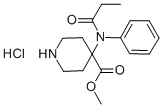 METHYL 4-(PHENYL-PROPIONYL-AMINO)-PIPERIDINE-4-CARBOXYLATE HCL