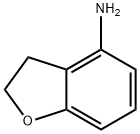 2,3-二氢-4-氨基苯并呋喃 结构式