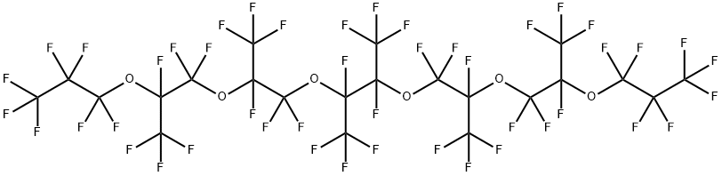 octacosafluoro-5,8,11,12,15,18-hexakis(trifluoromethyl)-4,7,10,13,16,19-hexaoxadocosane 结构式
