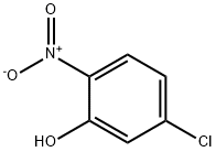 2-硝基-5-氯苯酚 结构式