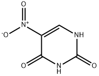 5-硝基尿嘧啶 结构式