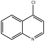 4-氯喹啉 结构式