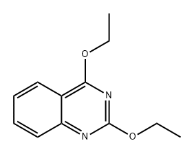 2,4-DIETHOXYQUINAZOLINE 结构式