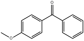 4-甲氧基二苯甲酮 结构式