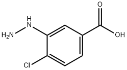 4-chloro-3-hydrazinyl-benzoate 结构式